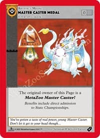 Master Caster Medal - Medals - MetaZoo card