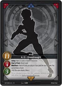 4. D - Dreadnaught (A) - Aces of the Cosmos, Assemble! - Gate Ruler card
