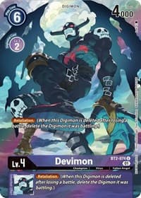 Devimon (1-Year Anniversary Box Topper) - Release Special Booster 1.0 - Digimon Card Game card
