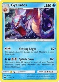 Gyarados - 33/147 (Cosmos Holo) - Blister Exclusives - Pokemon card