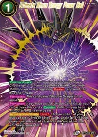 Ultimate Minus Energy Power Ball (SPR) - Saiyan Showdown - Dragon Ball Super: Masters card
