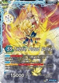 Cabba // SS Cabba, Proud Volley - Saiyan Showdown - Dragon Ball Super: Masters card