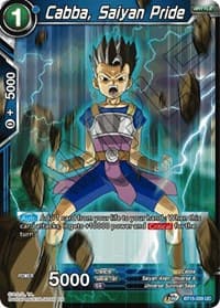 Cabba, Saiyan Pride - Saiyan Showdown - Dragon Ball Super: Masters card