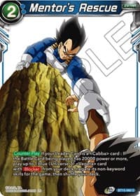 Mentor's Rescue - Saiyan Showdown - Dragon Ball Super: Masters card