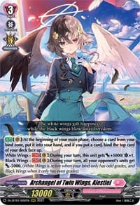 Archangel of Twin Wings, Alestiel - D-LBT01: Lyrical Melody - Cardfight Vanguard card