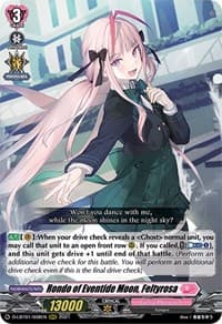 Rondo of Eventide Moon, Feltyrosa - D-LBT01: Lyrical Melody - Cardfight Vanguard card