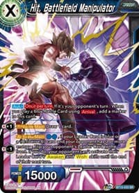 Hit, Battlefield Manipulator - Saiyan Showdown - Dragon Ball Super: Masters card