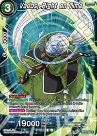 Vados, Right on Time - Saiyan Showdown - Dragon Ball Super: Masters card