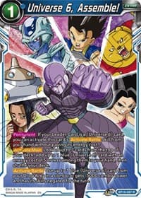 Universe 6, Assemble! - Saiyan Showdown - Dragon Ball Super: Masters card