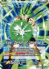 Kale // Kale, Demon of Universe 6 - Saiyan Showdown - Dragon Ball Super: Masters card