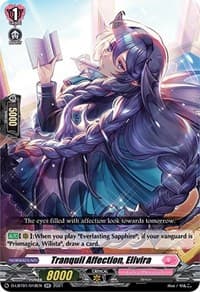 Tranquil Affection, Elivira - D-LBT01: Lyrical Melody - Cardfight Vanguard card