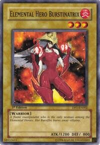Elemental Hero Burstinatrix - Duelist Pack 1: Jaden Yuki - YuGiOh card