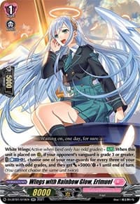 Wings with Rainbow Glow, Erimuel - D-LBT01: Lyrical Melody - Cardfight Vanguard card