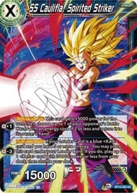SS Caulifla, Spirited Striker - Saiyan Showdown - Dragon Ball Super: Masters card