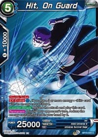 Hit, On Guard - Saiyan Showdown - Dragon Ball Super: Masters card