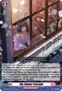 Six-Flower Fractale - D-LBT01: Lyrical Melody - Cardfight Vanguard card
