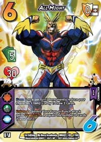 All Might (XR) - UniVersus: My Hero Academia - UniVersus card