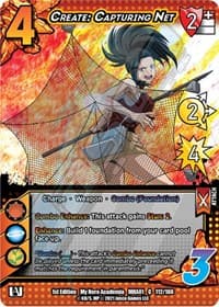 Create: Capturing Net - UniVersus: My Hero Academia - UniVersus card