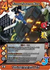 Flying Thruster Kick - UniVersus: My Hero Academia - UniVersus card