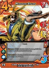 Missouri Smash - UniVersus: My Hero Academia - UniVersus card