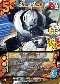 Recipro Burst (XR) - UniVersus: My Hero Academia - UniVersus card