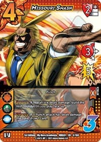 Missouri Smash (XR) - UniVersus: My Hero Academia - UniVersus card
