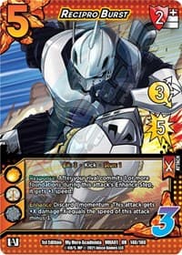 Recipro Burst - UniVersus: My Hero Academia - UniVersus card
