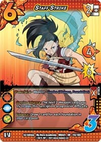 Staff Strike - UniVersus: My Hero Academia - UniVersus card