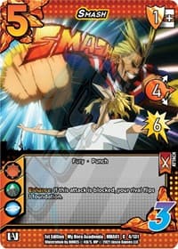 Smash - UniVersus: My Hero Academia - UniVersus card