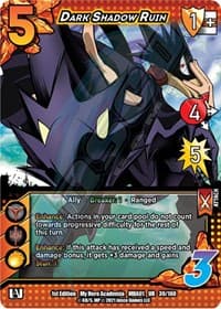 Dark Shadow Ruin - UniVersus: My Hero Academia - UniVersus card