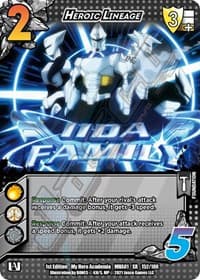 Heroic Lineage (XR) - UniVersus: My Hero Academia - UniVersus card