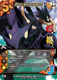 Dark Shadow Ruin (XR) - UniVersus: My Hero Academia - UniVersus card