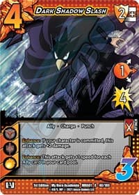 Dark Shadow Slash - UniVersus: My Hero Academia - UniVersus card