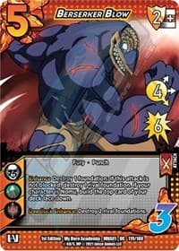 Berserker Blow - UniVersus: My Hero Academia - UniVersus card