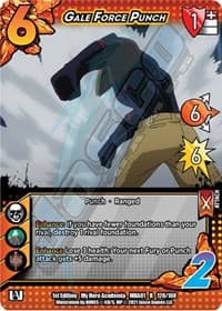 Gale Force Punch - UniVersus: My Hero Academia - UniVersus card