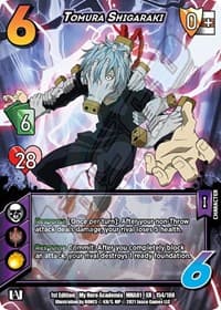 Tomura Shigaraki (XR) - UniVersus: My Hero Academia - UniVersus card