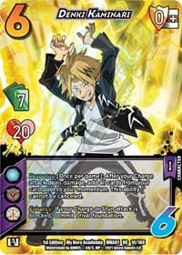 Denki Kaminari - UniVersus: My Hero Academia - UniVersus card