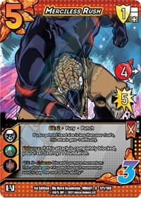 Merciless Rush - UniVersus: My Hero Academia - UniVersus card