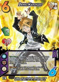 Denki Kaminari (XR) - UniVersus: My Hero Academia - UniVersus card