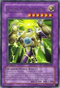 Elemental Hero Thunder Giant - Duelist Pack 1: Jaden Yuki - YuGiOh card