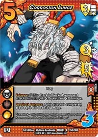 Corrosion Lunge - UniVersus: My Hero Academia - UniVersus card