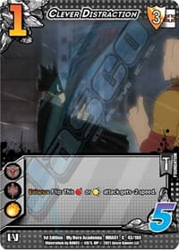 Clever Distraction - UniVersus: My Hero Academia - UniVersus card