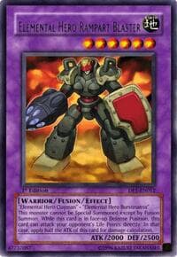 Elemental Hero Rampart Blaster - Duelist Pack 1: Jaden Yuki - YuGiOh card