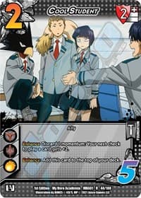 Cool Student - UniVersus: My Hero Academia - UniVersus card