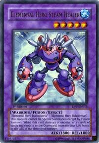 Elemental Hero Steam Healer - Duelist Pack 1: Jaden Yuki - YuGiOh card