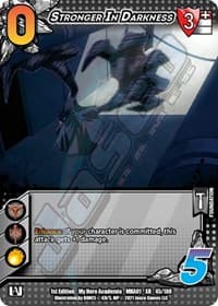 Stronger in Darkness (XR) - UniVersus: My Hero Academia - UniVersus card