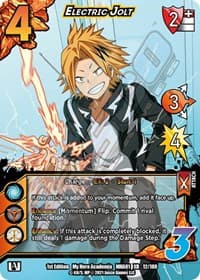 Electric Jolt (XR) - UniVersus: My Hero Academia - UniVersus card
