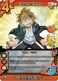 Electric Surge - UniVersus: My Hero Academia - UniVersus card