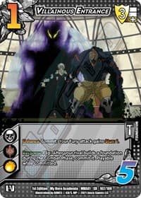 Villainous Entrance (XR) - UniVersus: My Hero Academia - UniVersus card