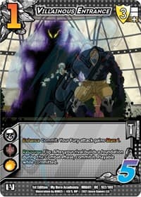 Villainous Entrance - UniVersus: My Hero Academia - UniVersus card